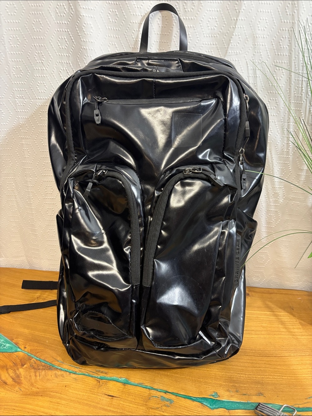 Granite Gear Rift 3-32L large black laptop backpack